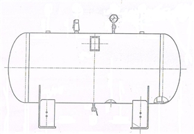 臥式儲(chǔ)氣罐--分氣包分氣缸--非標(biāo)儲(chǔ)氣罐定制-配圖